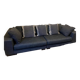 Home Spirit modular sofa in anthracite fabric – contemporary design