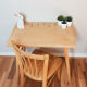 Bureau enfant bois verni Baumann