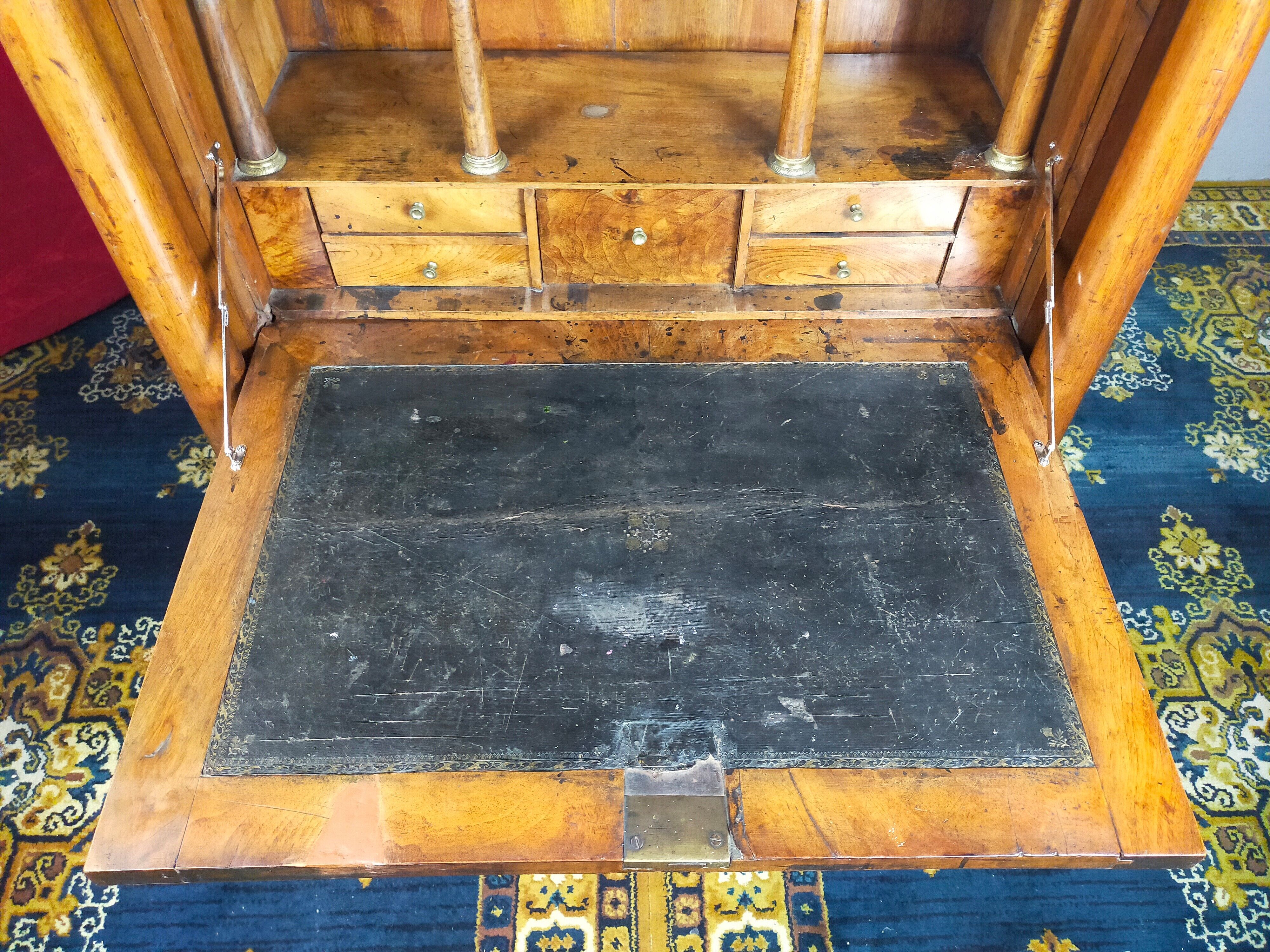 Secretary period Empire in walnut