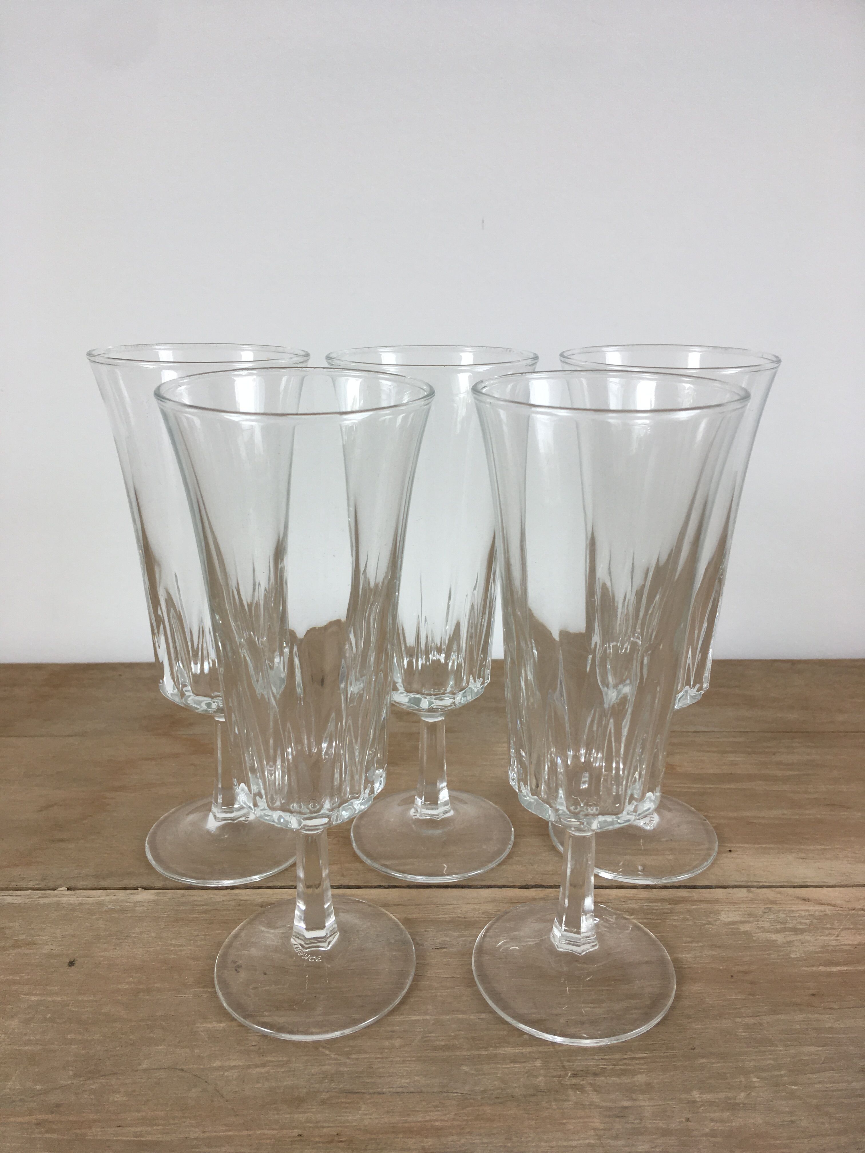 Flûtes à champagne Luminarc Régence Selency