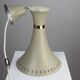 Light Grey Metal Pendant Lamp – Diabolo Shape, Scandinavia, 1960s
