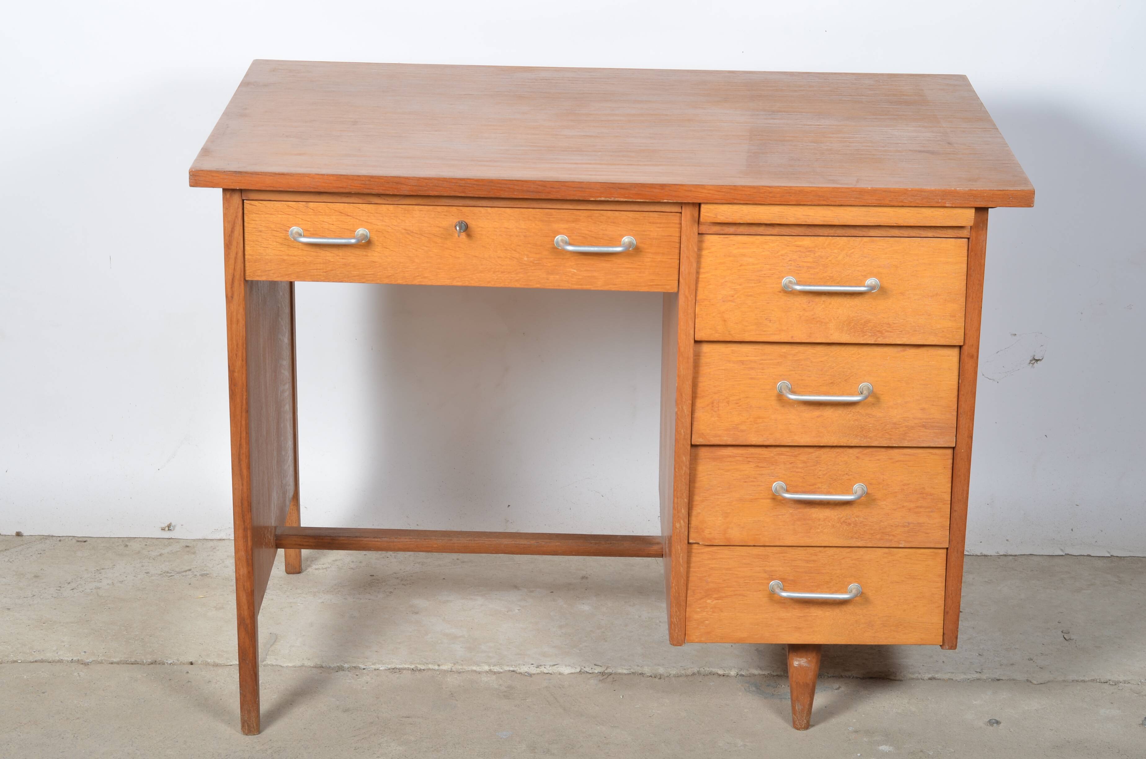 Light oak desk 1950