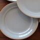 Set of 6 flat plates Villeroy and Boch Mettlach, Lucien Engel