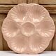 2 old plates oysters slip Digoin Sarreguemines