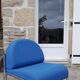 Fauteuil bleu 70s