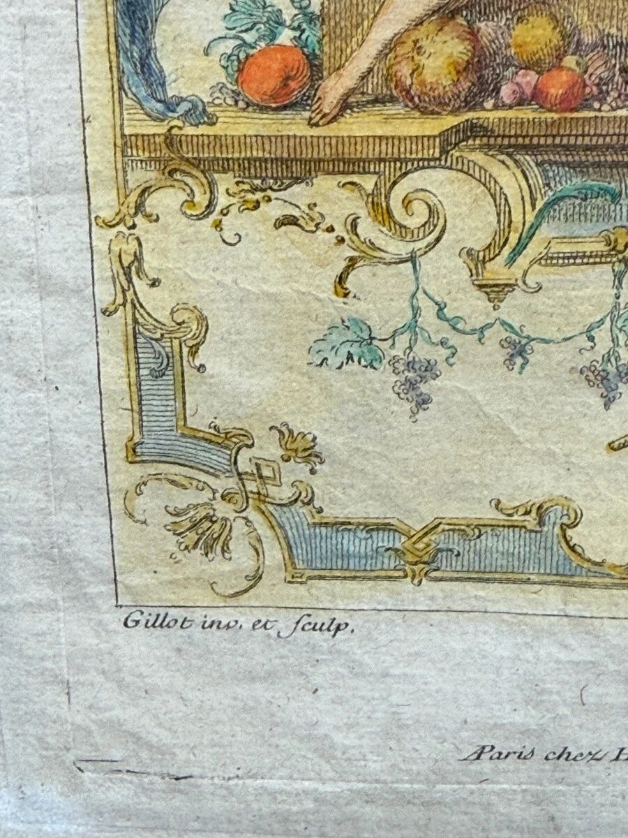 Claude Gillot Book of Portières, the figure of Bacchus, c. 1737