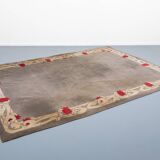 Vintage Limited Edition Italian rug 'Tulipano' from Voghi for Villa d'Este