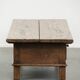 Antique 18th-century Southern European coffee table made of chestnut wood