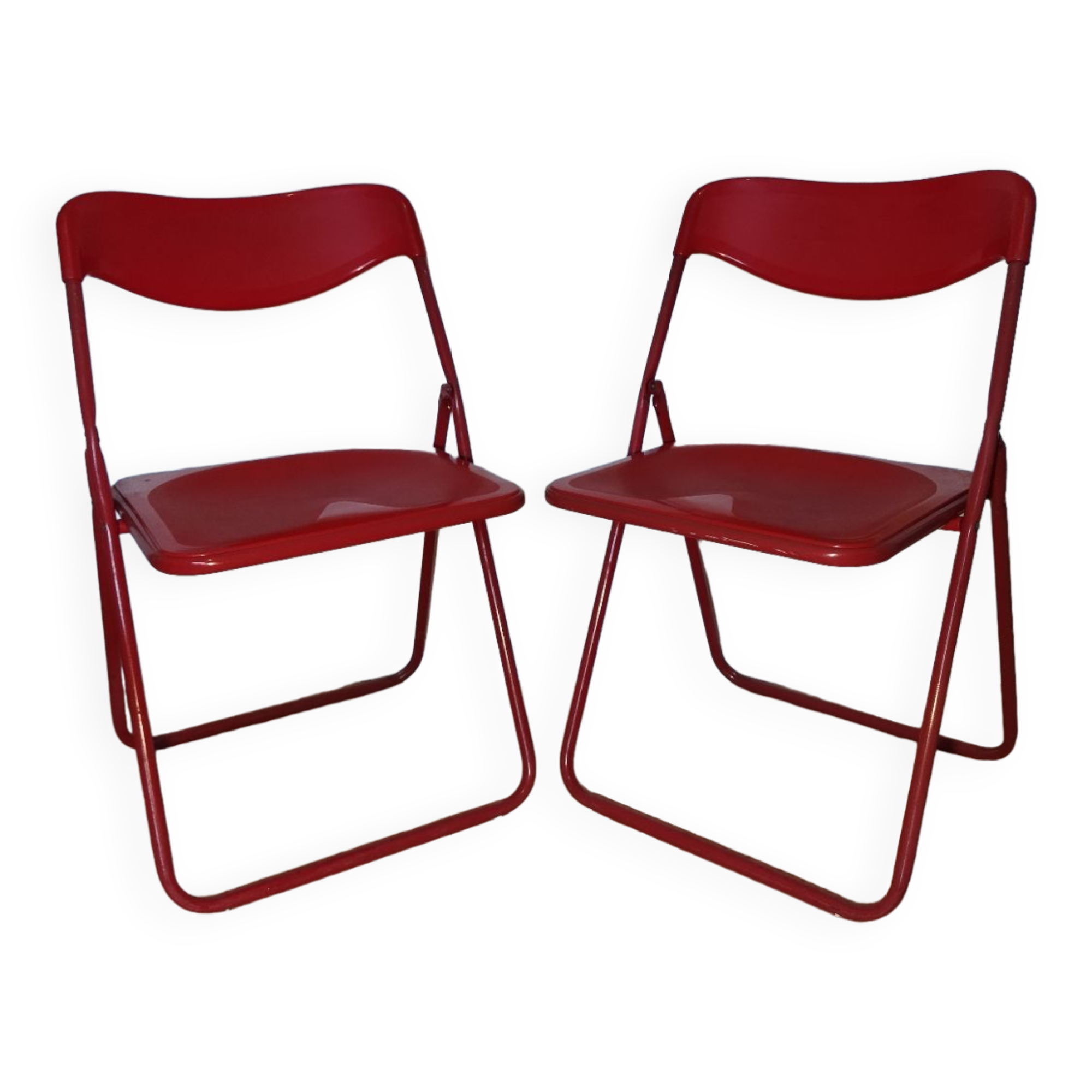 Pair of folding chairs