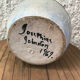 Stoneware vase
