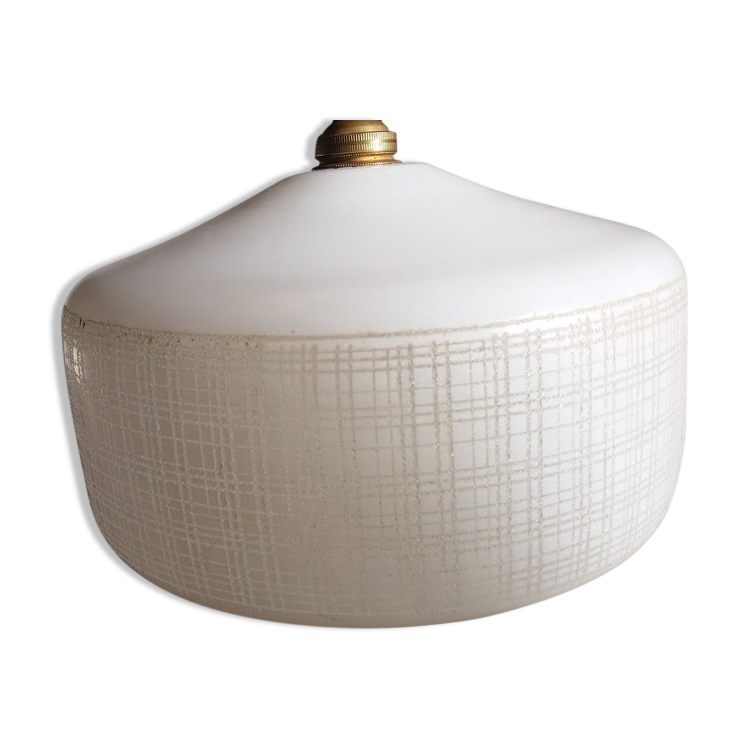 Ceiling light in opaline vintage