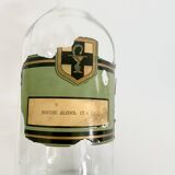 Pharmacy bottles 1900, glass and label