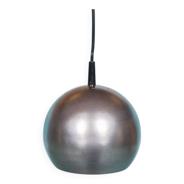 Ball lamp, raw brutalism, 1970s.