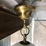 Vintage pendant light, frosted glass ball pendant light, ceiling lamp, chandelier