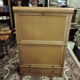 rabies furniture M D in oak 1970