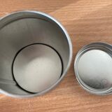 Set of 2 small aluminum boxes