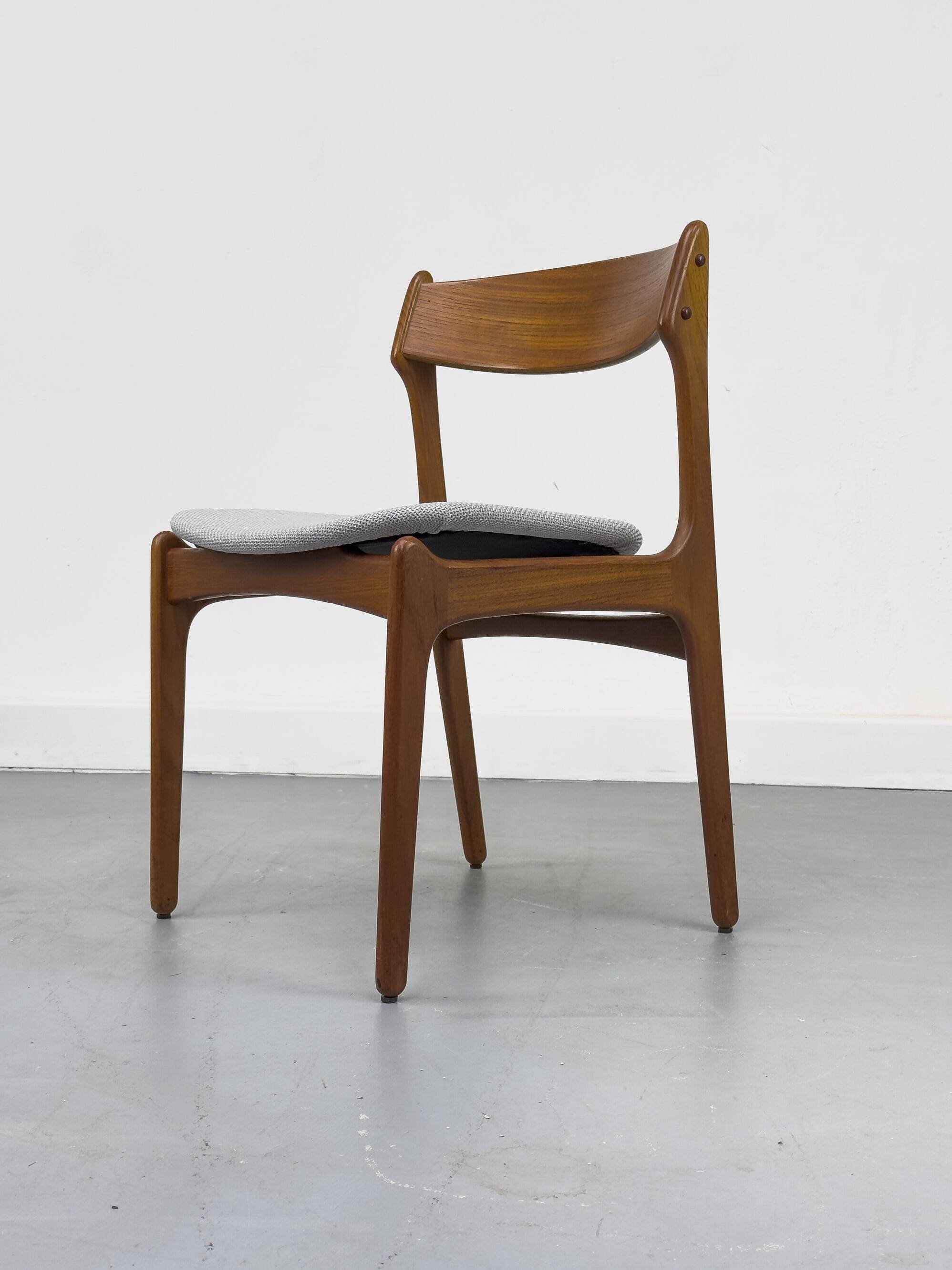 Danish Teak Dining Chairs by Erik Buch for OD Møbler, 1960s, Set of 4