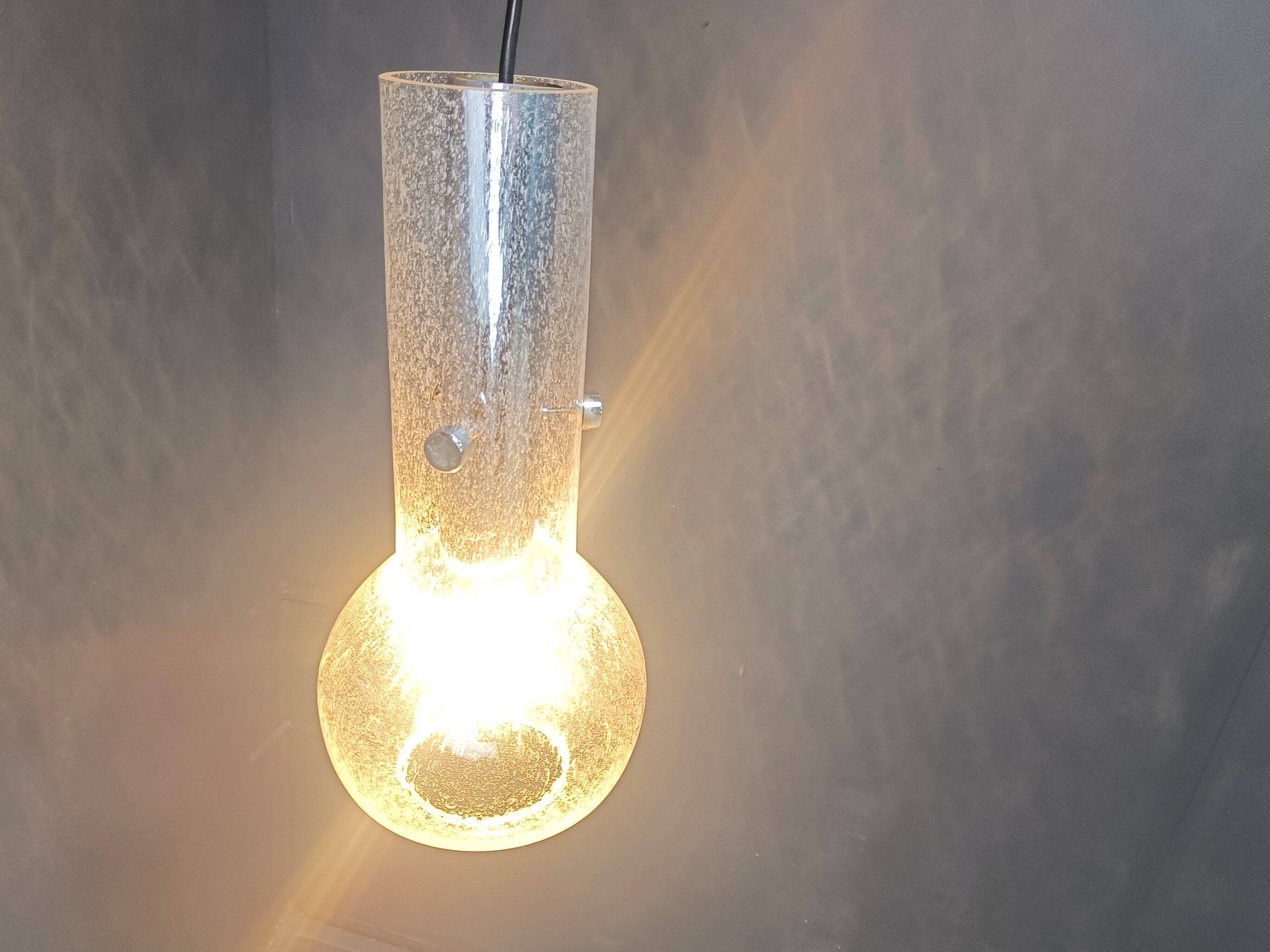 Vintage Murano glass pendant light, 1970s