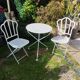 Salon de jardin ancien en fer