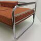 Canapé chrome Bauhaus Robert Slezák années 1940