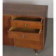 Wooden enfilade produced by drevozpracujici podnik, 1960
