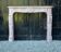Louis XV Style Fireplace In Pink Marble, Circa 1980