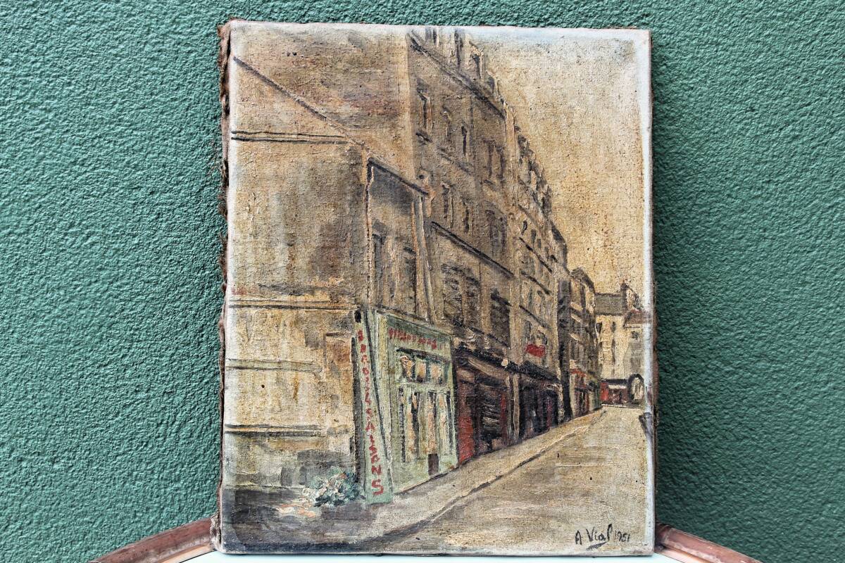 Oil on canvas, Paris