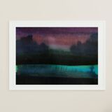 Ink landscape Between dog and wolf 8