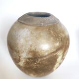Signed Raku vase
