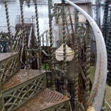 Cast iron staircase nineteenth