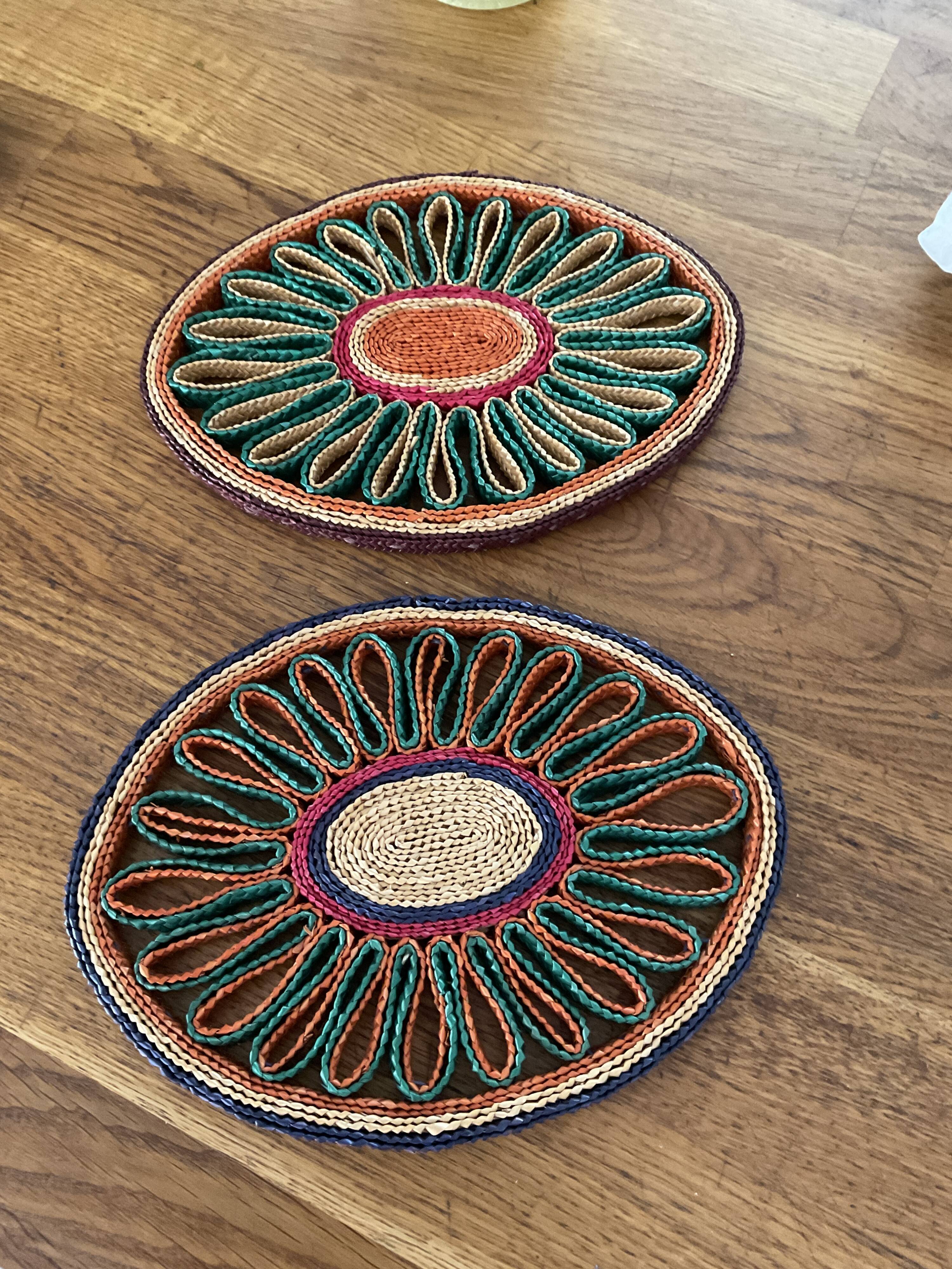 2 underside of flat vintage.oval shape