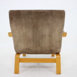 1970s Yngve Ekström "Contino" Leather Armachair,Sweden