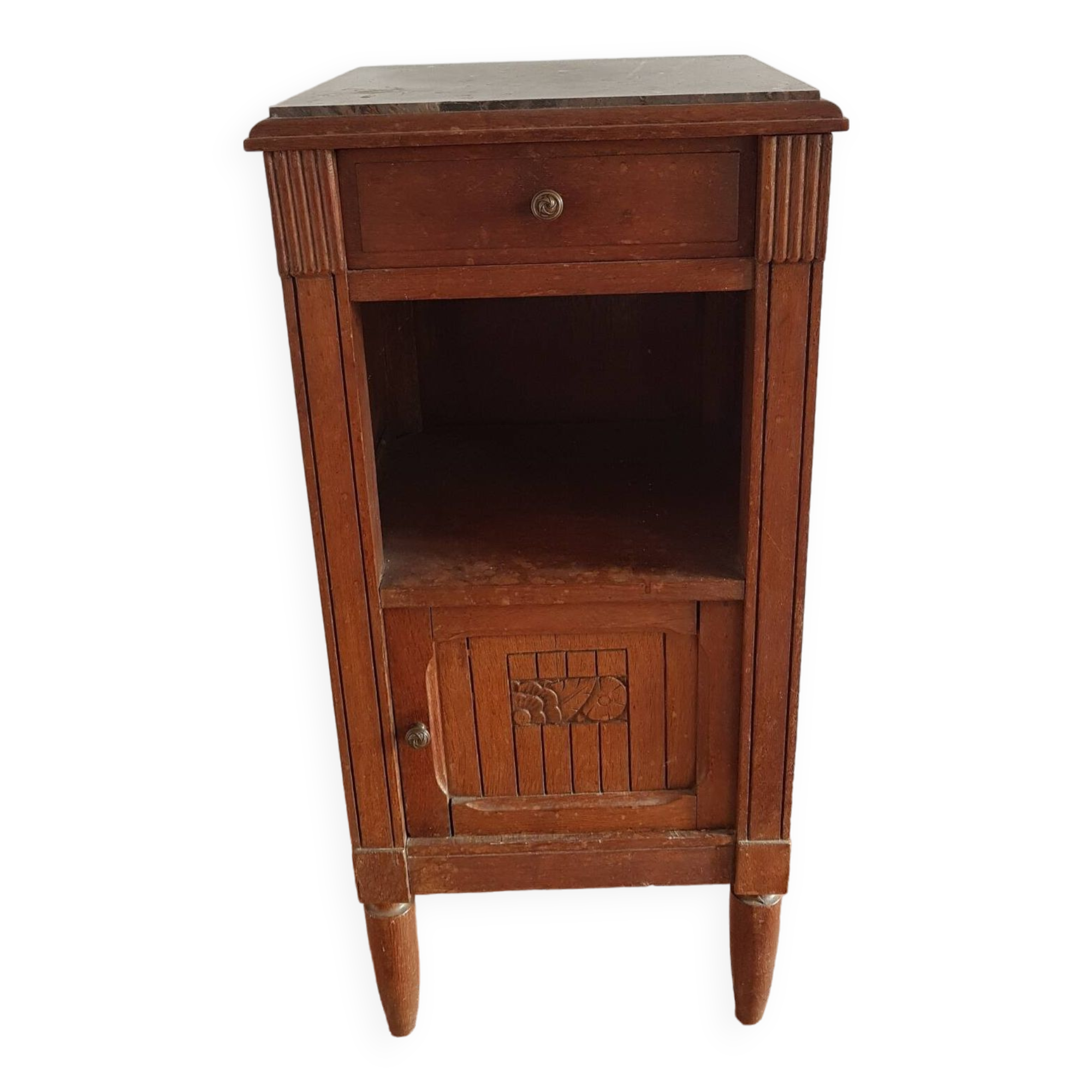 Antique Art Deco bedside table