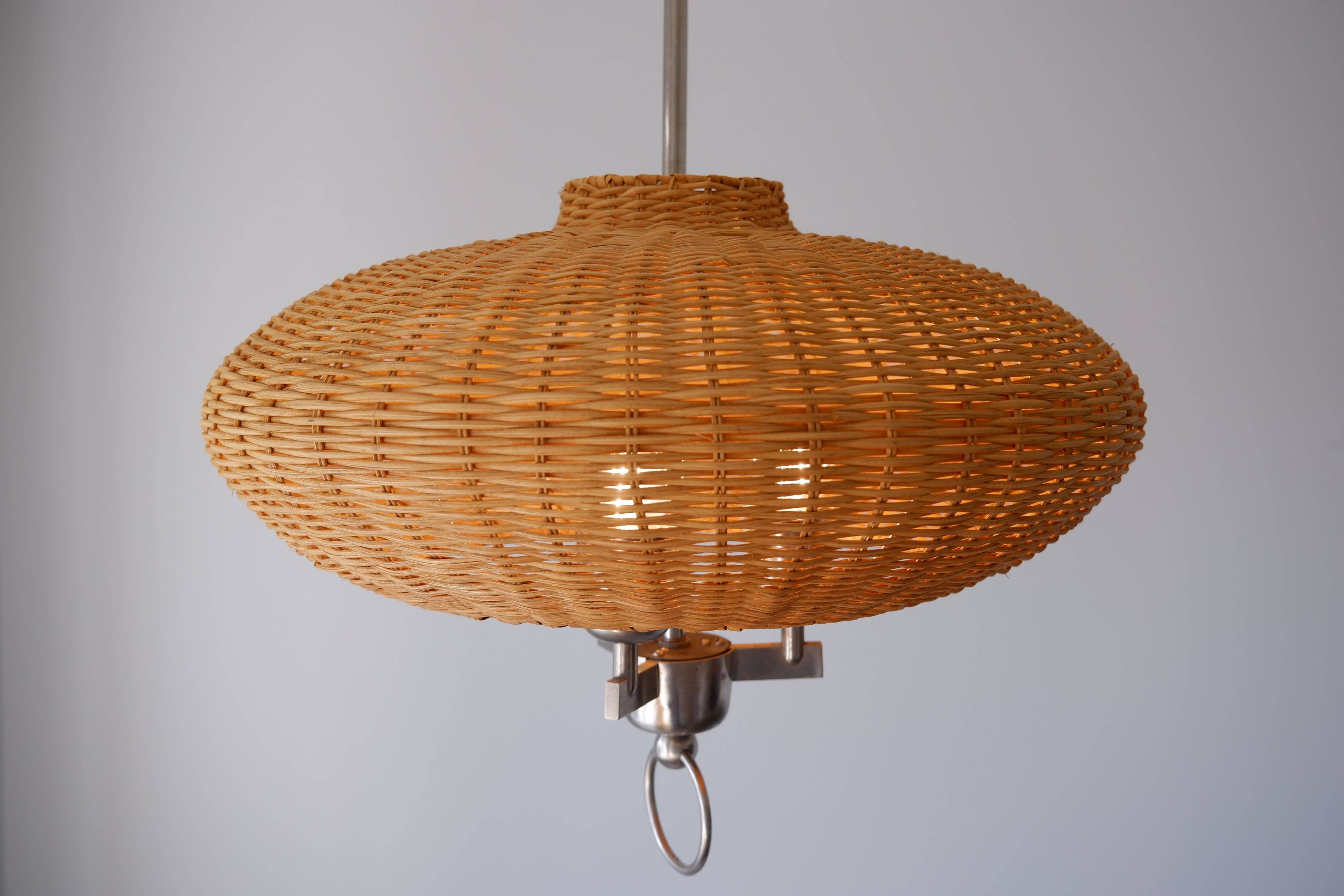 Paavo Tynell, model 1355 ceiling lamp manufactured by Taito in the 1940s