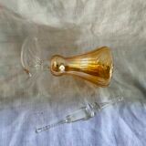 Blown glass perfume bottle