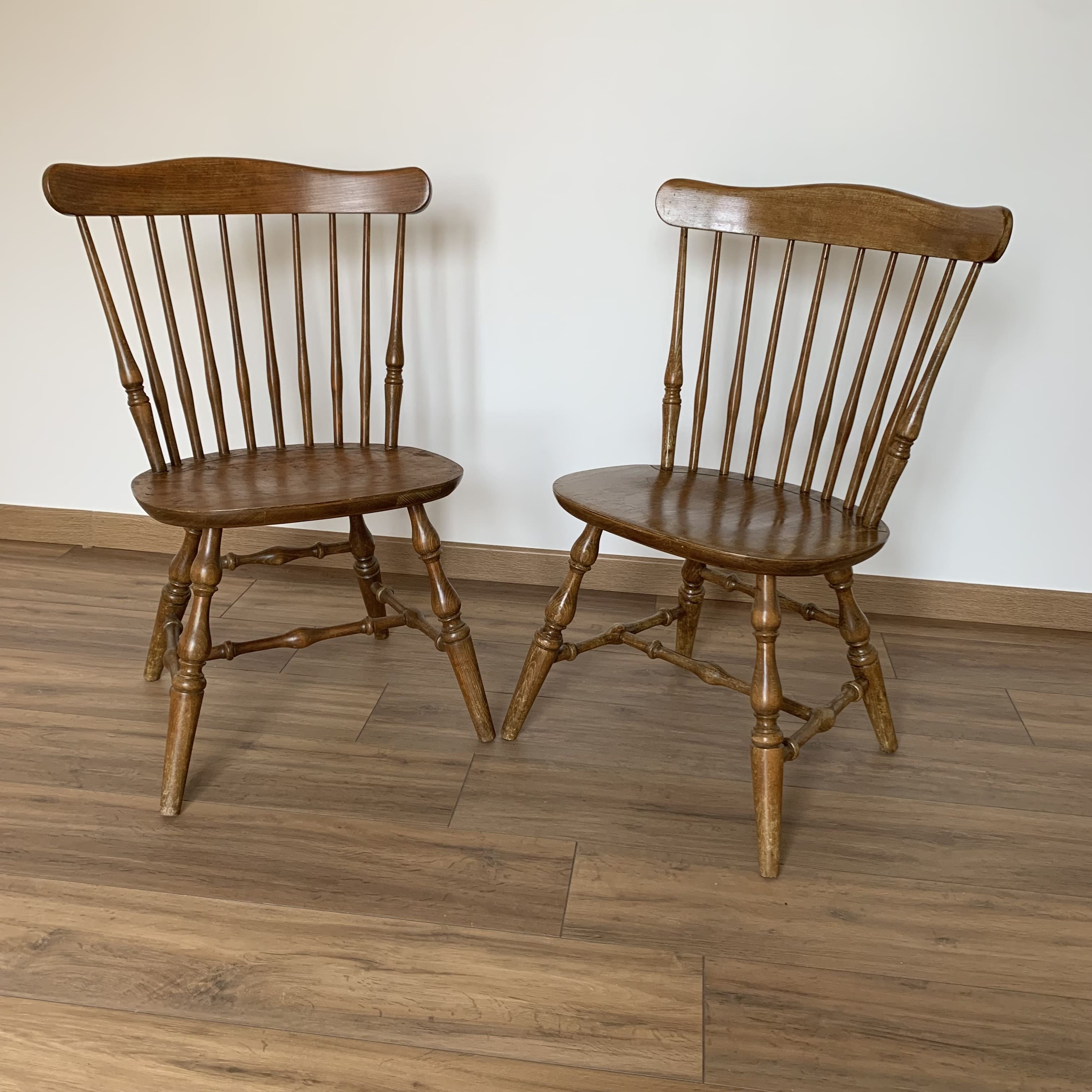 Pair of Windsor chairs