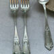 Elegant cutlery set 1900-1910 Boulenger "White 84" 24 place settings