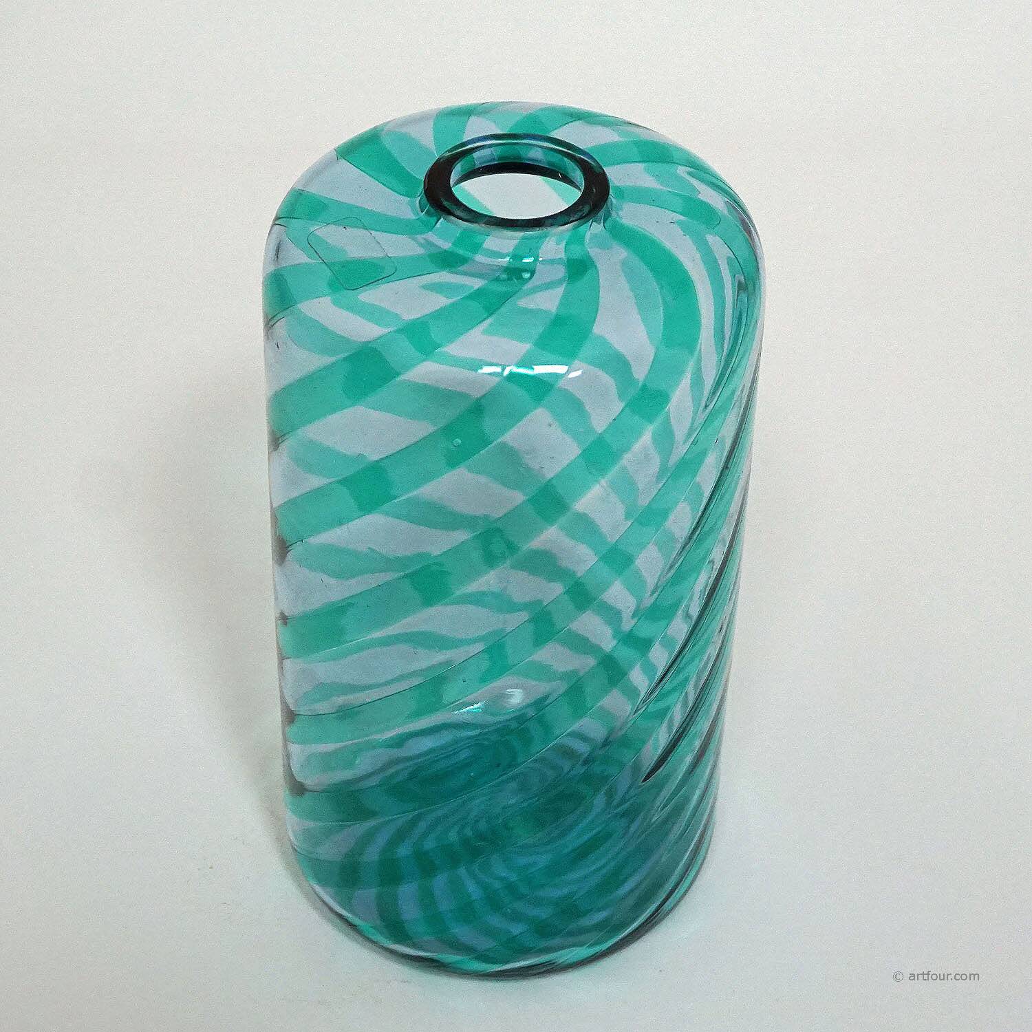 Vintage Murano glass art vase VeArt by Mario Ticco (attributed)