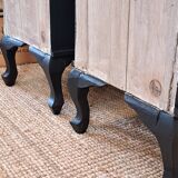 Pair of stylish bedside tables