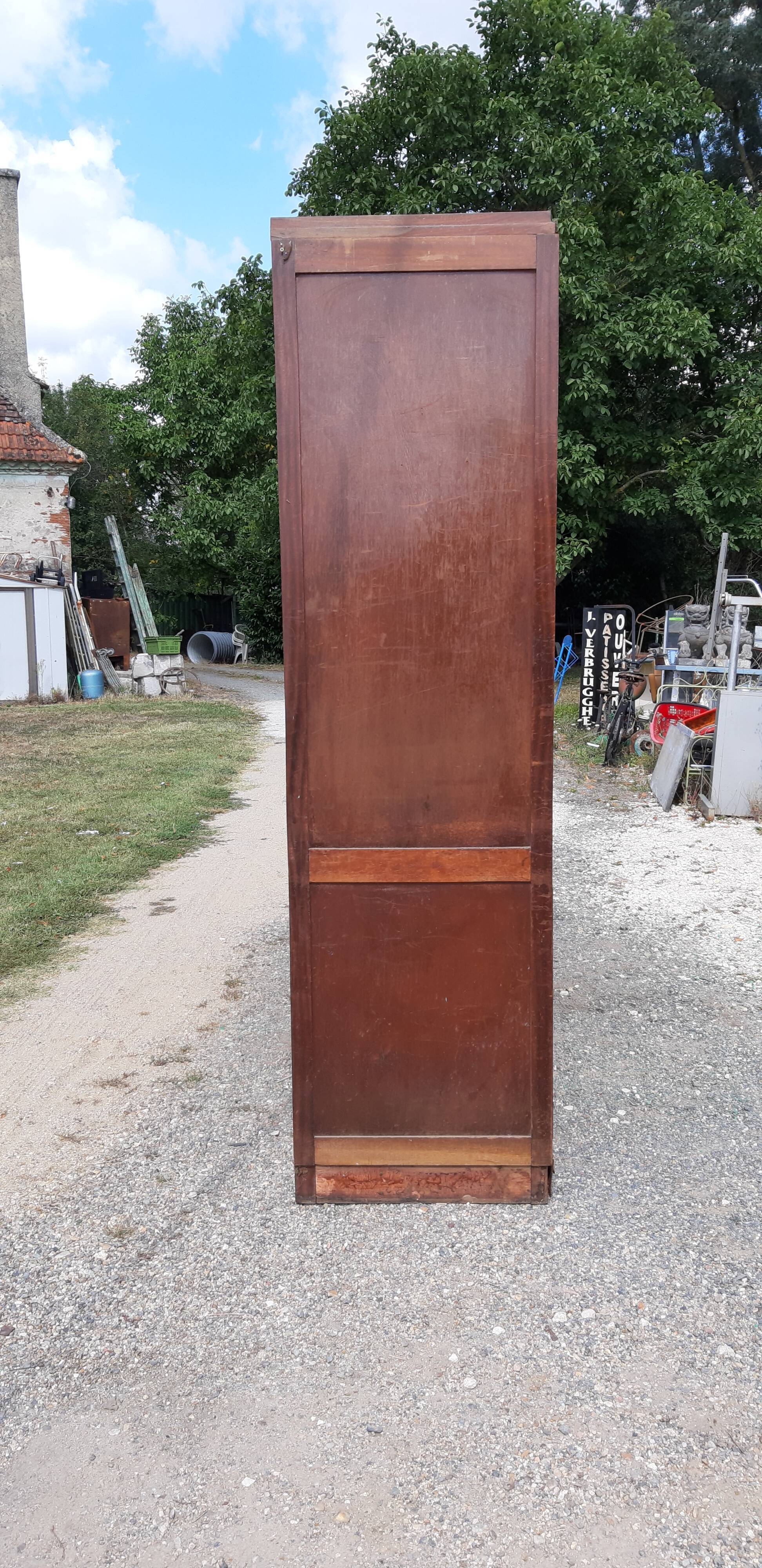 Store furniture from the 30s in mahogany and brass