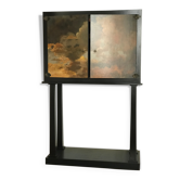 Cabinet hand painted in 1979 unique piece