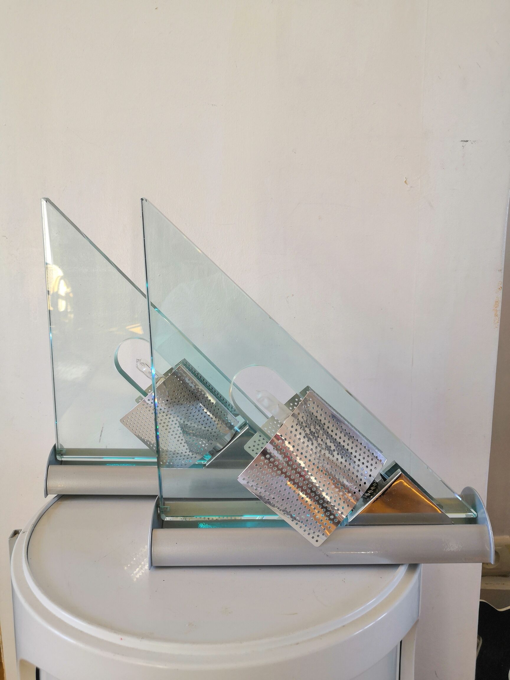 Paire d'appliques Artemide modèle Icaro design Franco Forcolini