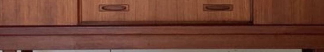 Vintage Scandinavian teak sideboard