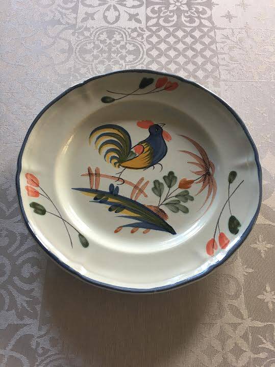 "The Rooster" Plate