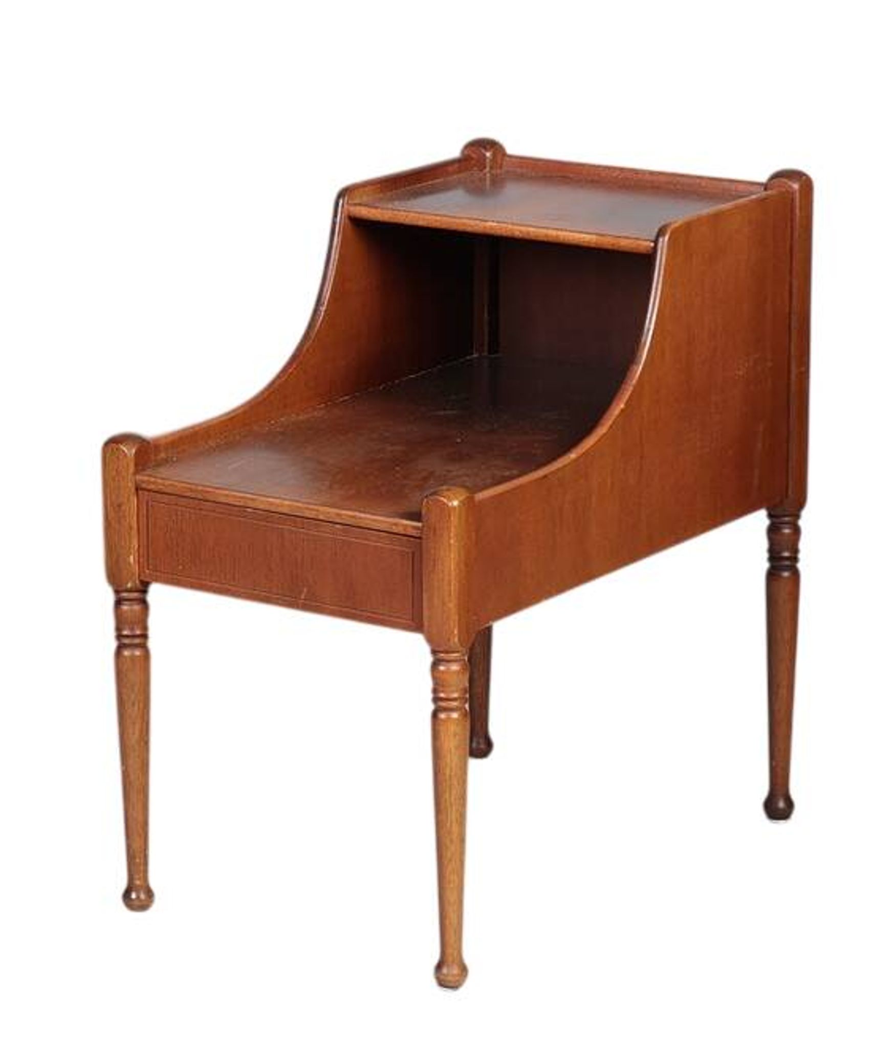 Pair of vintage Danish bedside tables in mahogany – 1950s