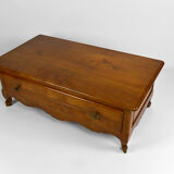 Dining coffee table with sliding top, France, XXth