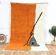 Orange tapis marocain artisanal 250cmx150cm