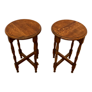 Paire de tables d’appoint