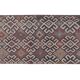 Vintage Turkish rug from Oushak, handwoven 64x275 cm