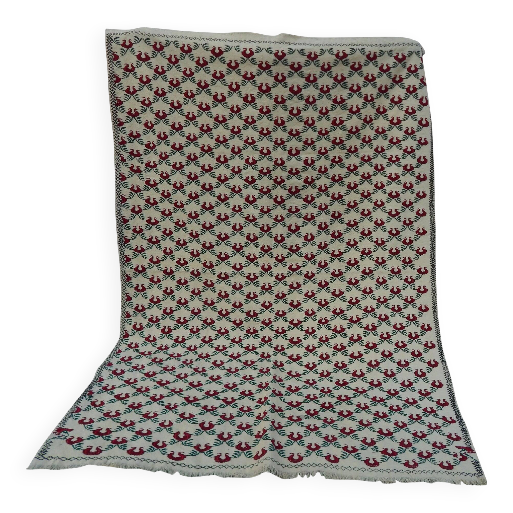 Kilim turc vintage tissé main 179x245 cm